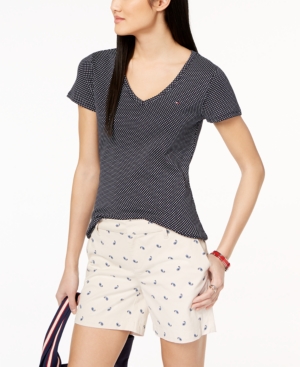 image of Tommy Hilfiger Cotton Printed T-Shirt, Created for Macy-s