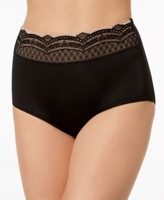 Warner's - No Pinching No Problems Lace-Waist Brief RS7401P