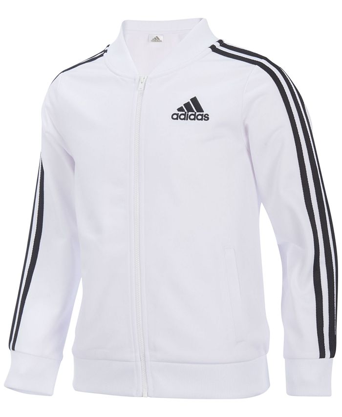 adidas Tricot Bomber Jacket, Big Girls - Macy's