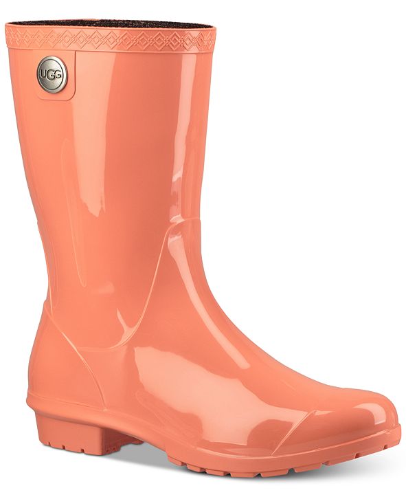UGG® Women's Sienna Mid Calf Rain Boots & Reviews Boots Shoes Macy's