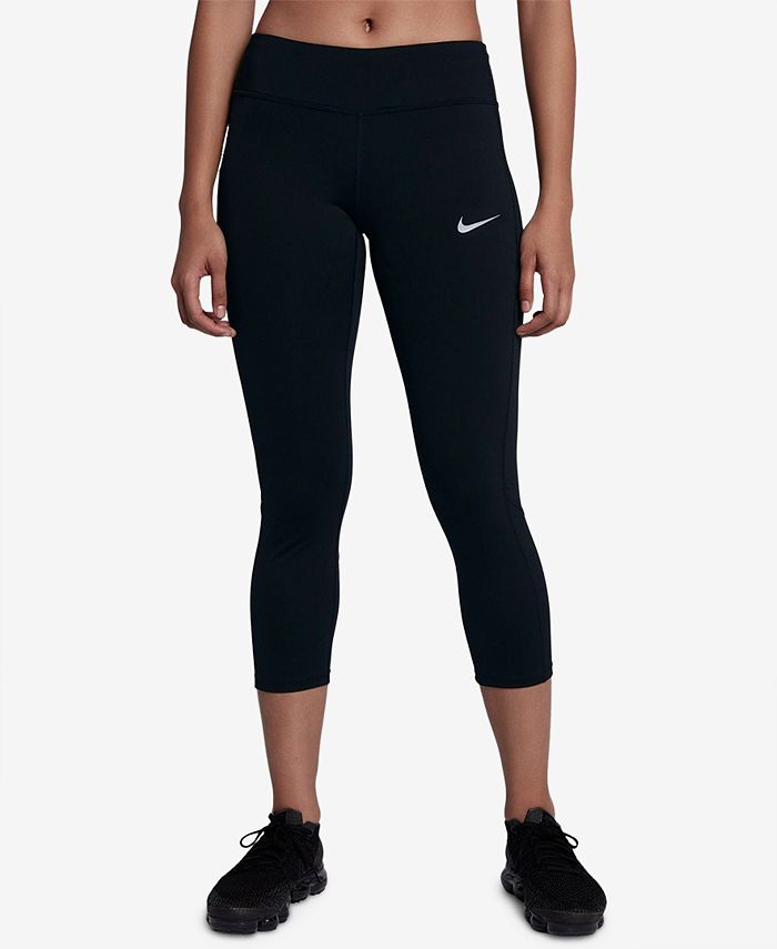 Nike Women's Racer Dri-FIT Cropped Running Leggings - Macy's