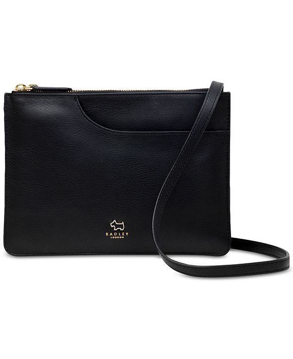 radley london women's medium zip top crossbody