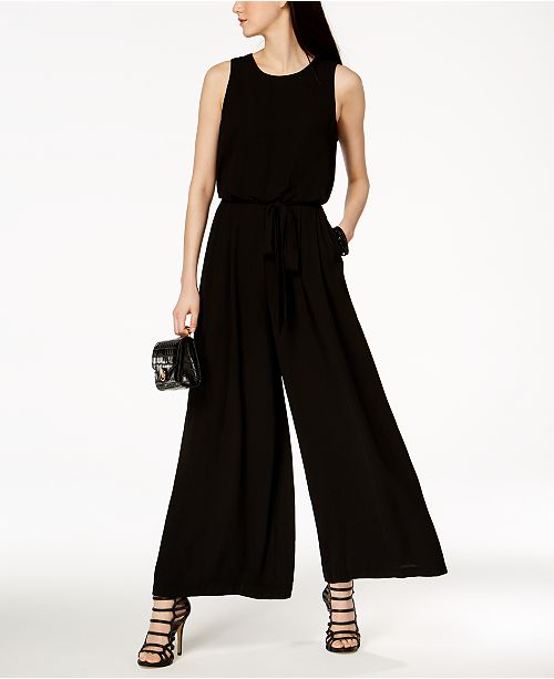 Vince Camuto Sleeveless Wide Leg Jumpsuit Reviews Pants Leggings Women Macy S