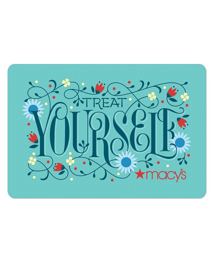 Macy's Flowers Gift Card with Greeting Card Macy's