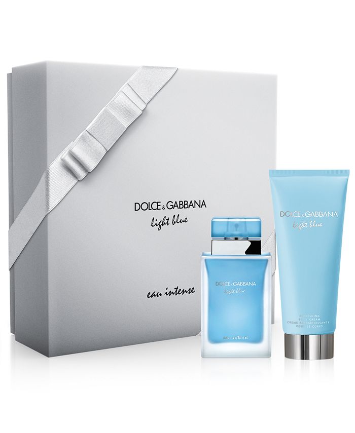 Dolce & Gabbana DOLCE&GABBANA 2-Pc. Light Blue Eau Intense Gift Set &  Reviews - Perfume - Beauty - Macy's