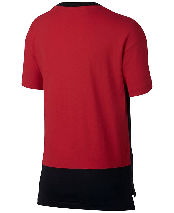 Nike Air Graphic-Print Cotton T-Shirt, Big Boys - Macy's