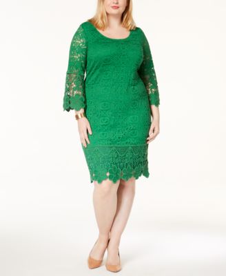 alfani crochet dress