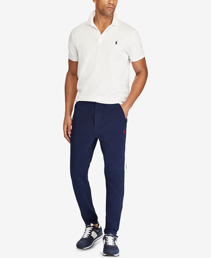 Polo Ralph Lauren Men's Cotton Interlock Track Pants Blue Size X-Large