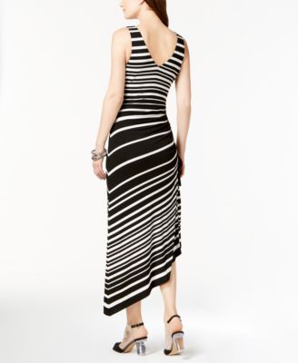 INC International Concepts I.N.C. Petite Side-Ruched Maxi Dress, Created for Macy's