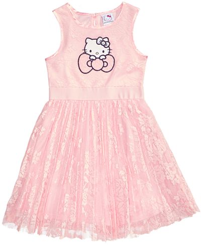 kitty hello dress toddler lace macys dresses macy