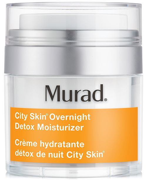 Murad City Skin Overnight Detox Moisturizer 1 7 Fl Oz Reviews