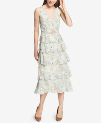 macys tiered dresses