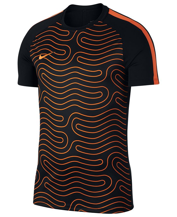 Nike Men's Dry Academy Printed Soccer Shirt Macy's