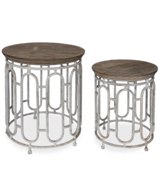 Furniture - Allyson Accent Table (Set Of 2), Quick Ship
