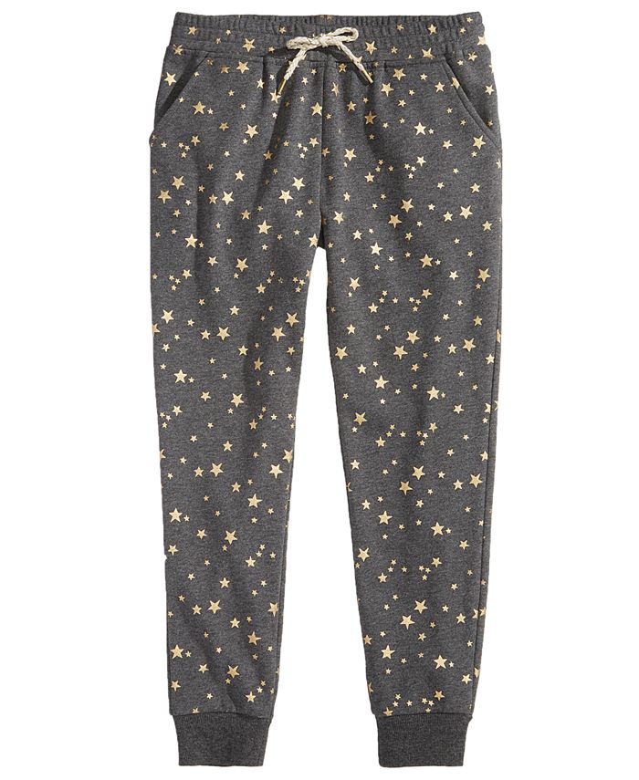 Epic Threads Star-Print Jogger Pants, Big Girls, Created for Macy's ...