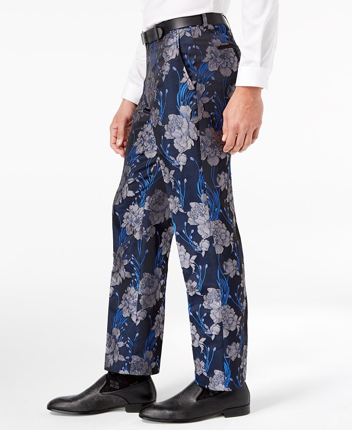 INC International Concepts I.N.C. Men's Slim-Fit Brocade Pants, Created ...