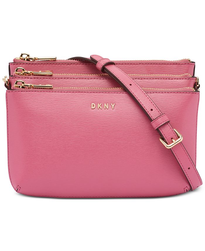 Dkny triple zip deals crossbody