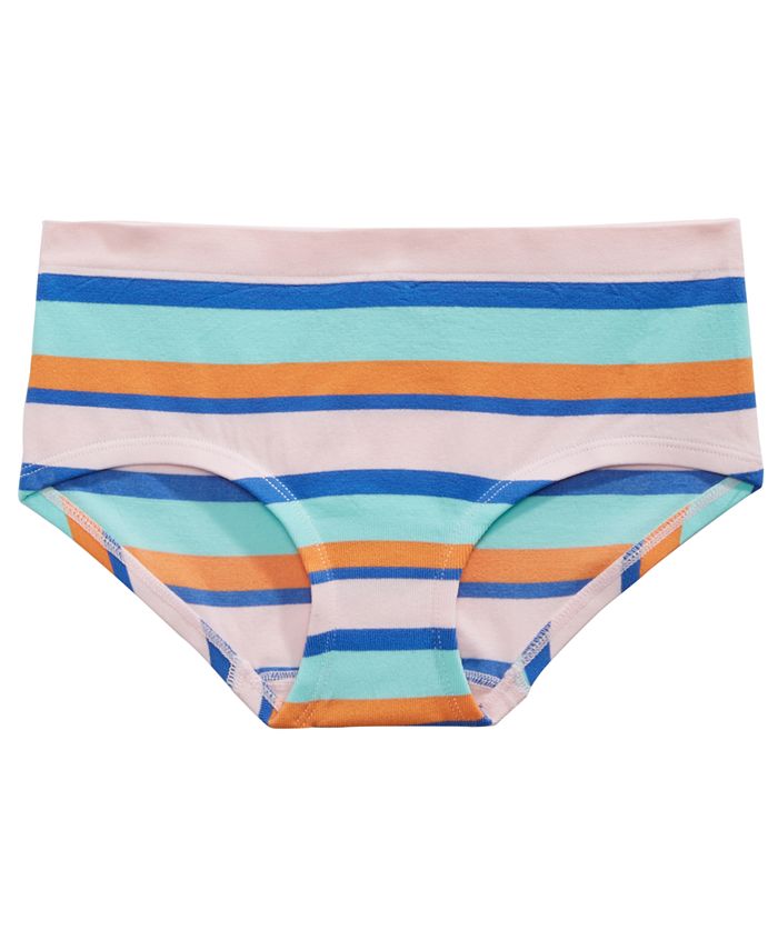 Maidenform Seamless Girlshort Pop Stripe Underwear Little Big Girls 