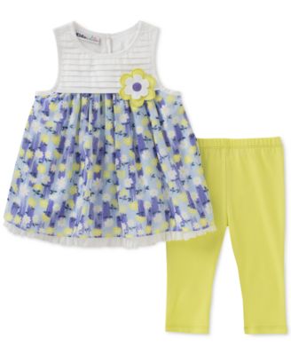Girls 2-Piece Tunic & Legging Set - Ultra Soft Casual Outfit For Everyday Wear