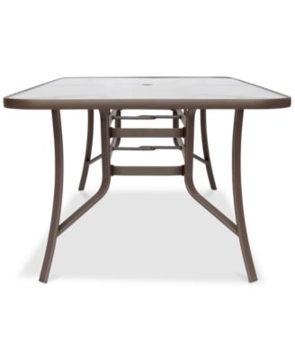CLOSEOUT! Oasis Aluminum Outdoor 84" x 42" Dining Table, Created for Macy's 