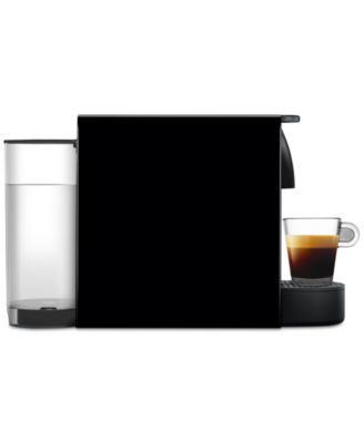 Original Essenza Mini Espresso Machine by Breville, Black with Aeroccino Milk Frother