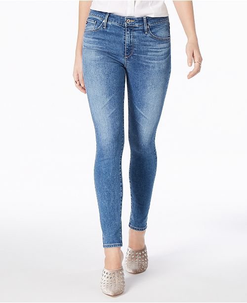 AG Jeans AG Farrah Skinny Ankle Denim - High Rise Skinny Ankle ...