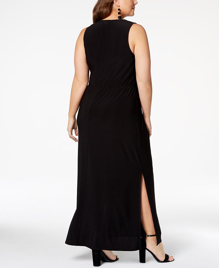 Love Squared Trendy Plus Size Twist-Front Maxi Dress main image 1