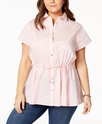 macy's tommy hilfiger blouses