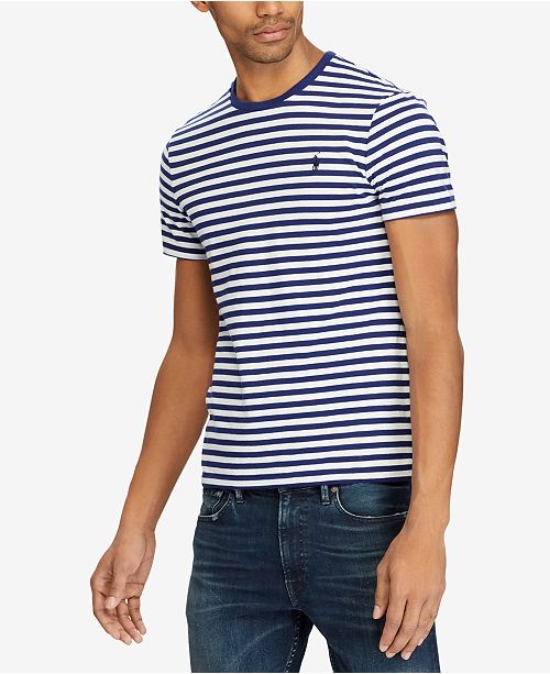 Polo Ralph Lauren Men S Classic Fit Striped T Shirt Reviews T