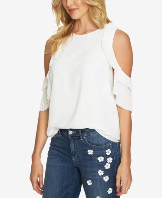 CeCe - Cold-Shoulder Top