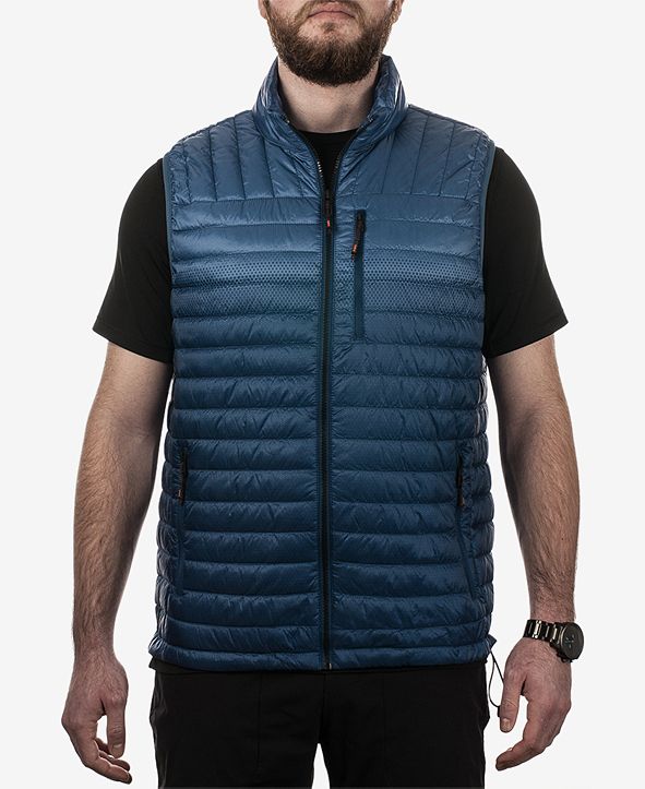 Hawke & Co. Outfitter Men's Ombré Packable Down Vest & Reviews Coats