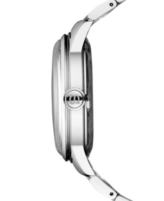 seiko men's automatic presage stainless steel bracelet watch 40.5 mm