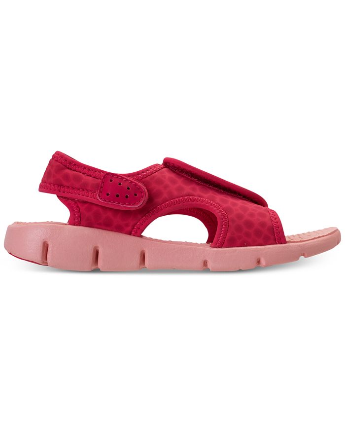 Nike Little Girls' Sunray Adjust 4 Sandals from Finish Line - Macy's