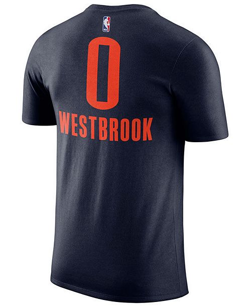 Nike Russell Westbrook Oklahoma City Thunder Statement Name And