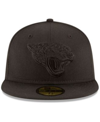 Jacksonville Jaguars Chase Black on Black 59Fifty Fitted Cap