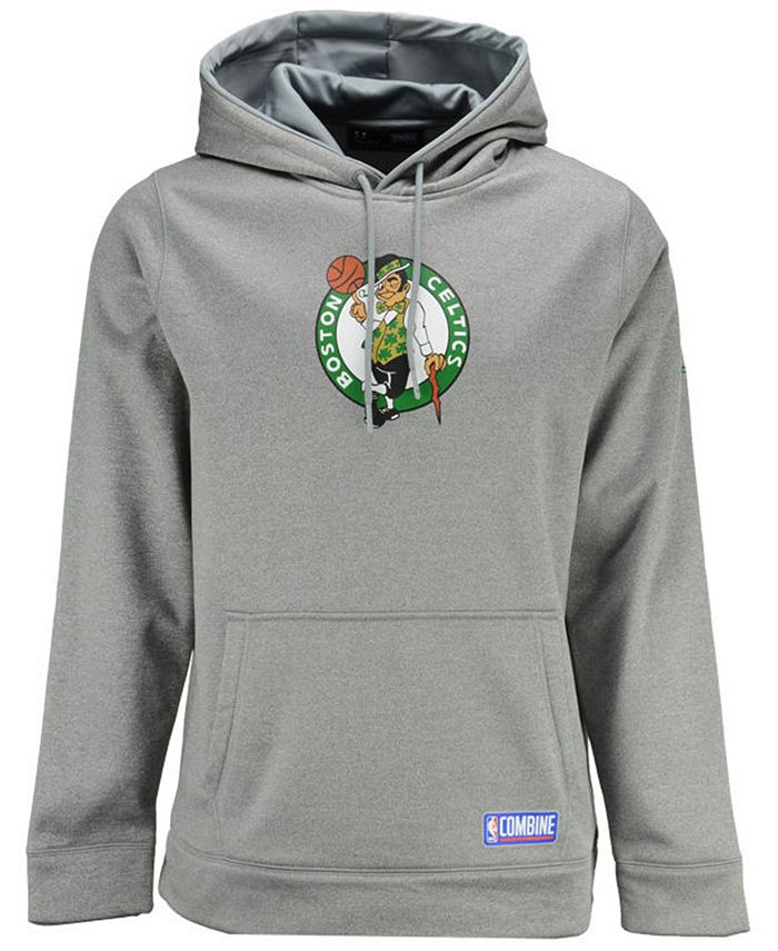 Youth Heathered Gray Boston Celtics Lived In Pullover Hoodie