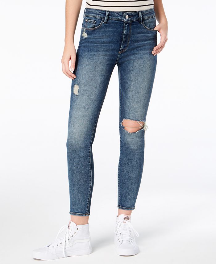 M1858 Alice Ripped Ankle Skinny Jeans, Created for Macy's & Reviews ...