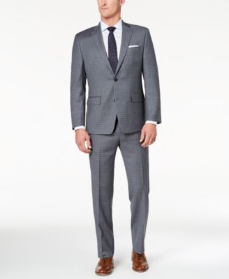 michael kors grey suit