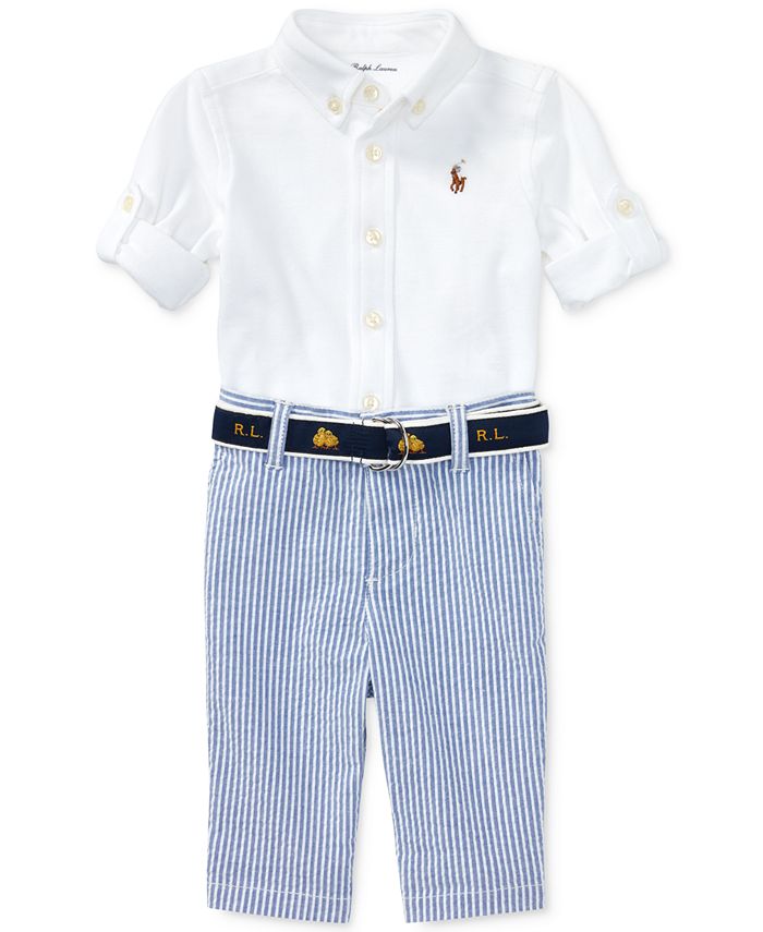 Baby shop seersucker pants