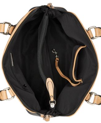 Saffiano Dome Satchel, Exclusively at Macy's