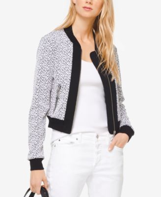 michael kors womens bomber jacket