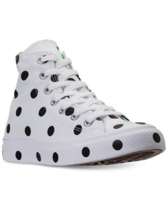 polka dot converse womens
