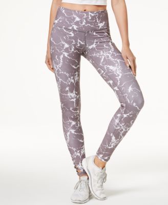 marble print workout leggings