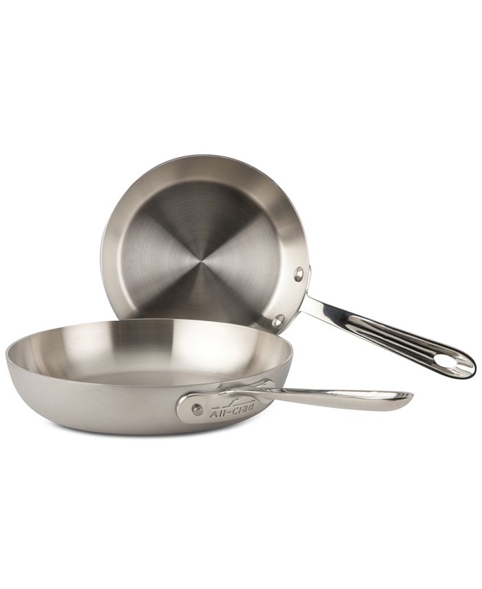 All-Clad D5 Brushed Stainless Steel Skillet