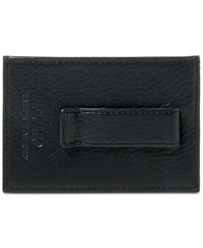 Polo Ralph Lauren - Wallet, Pebbled Credit Card Case and Money Clip