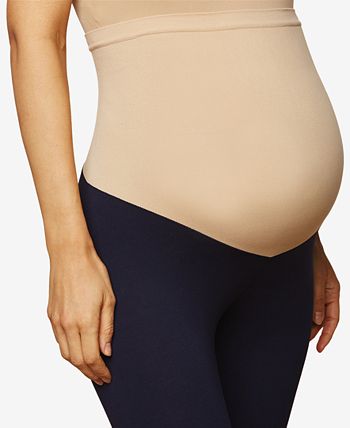 Motherhood Maternity Basic Layering Over the Bump Maternity Cropped Leggings  - Macy's