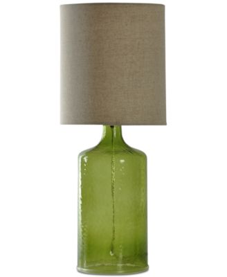 Stylecraft Seeded Glass Table Lamp