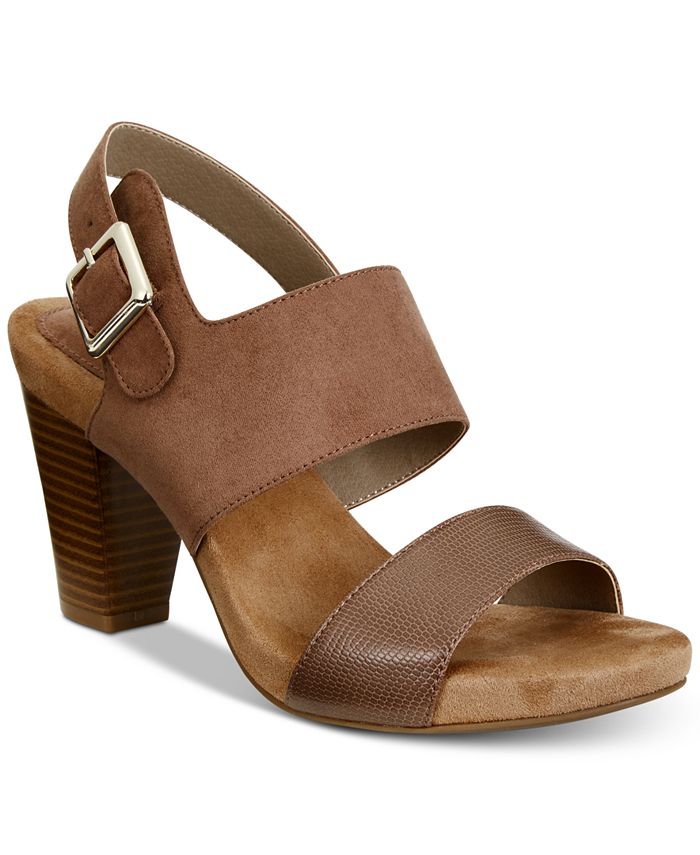 Giani Bernini Aikko Platform Dress Sandals - Macy's