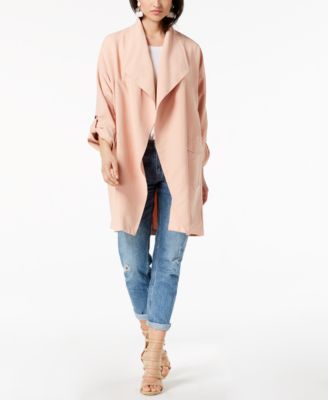 BB Dakota - Abriela Draped Trench Coat