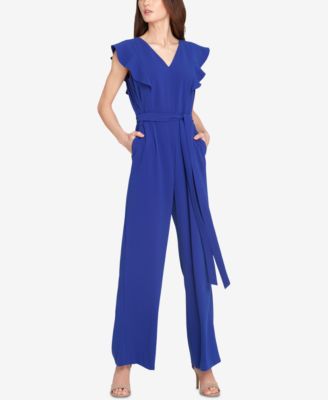 tahari jumpsuit with sleeves